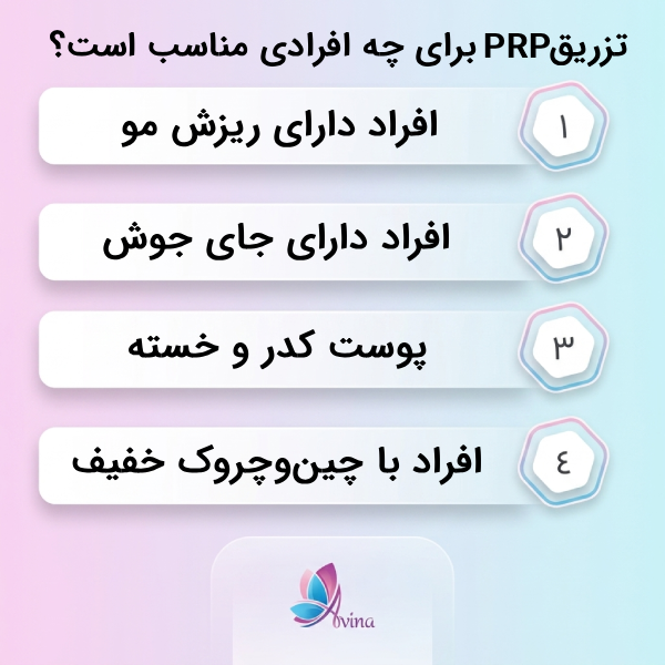 تزریق PRP برای چه افرادی مناسب است و چه کسانی نباید آن را انجام دهند؟